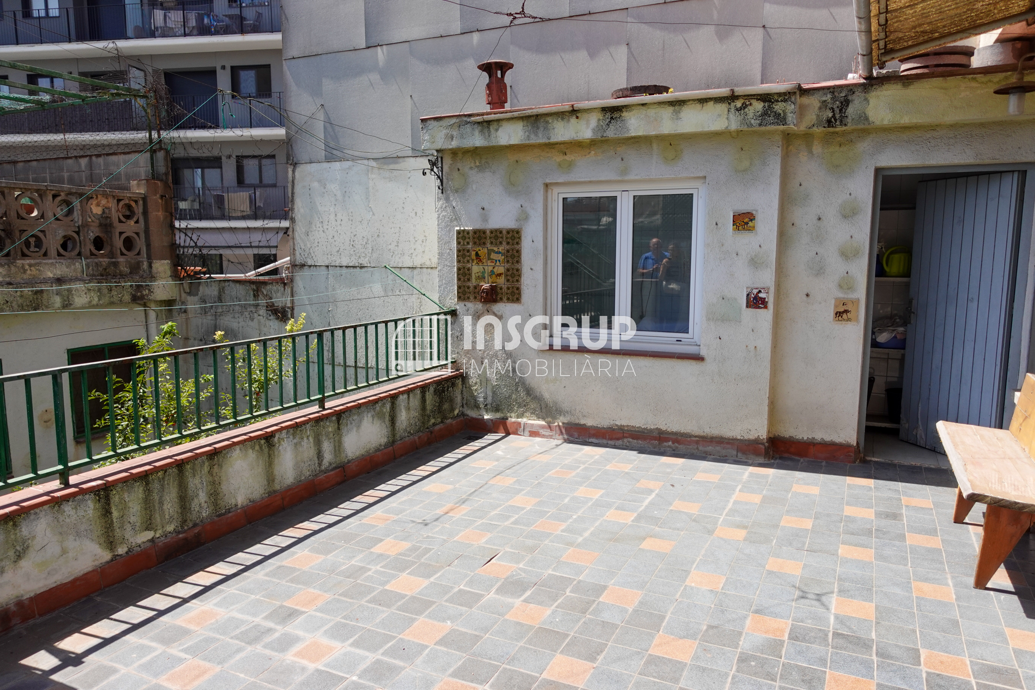 terraza soleada