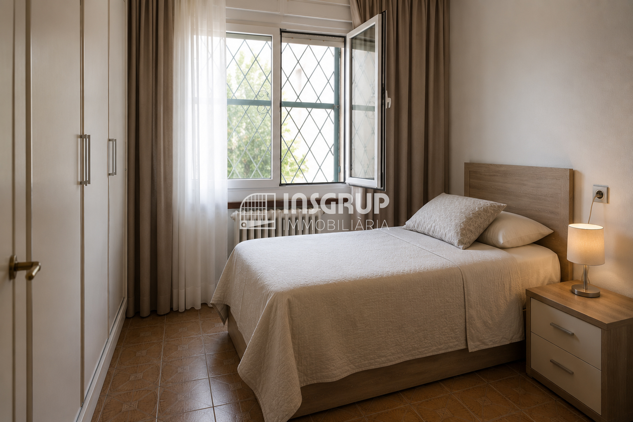 dormitorio cama individual